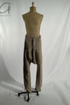 Marc le bihan deep crotch trousers 1440 gray